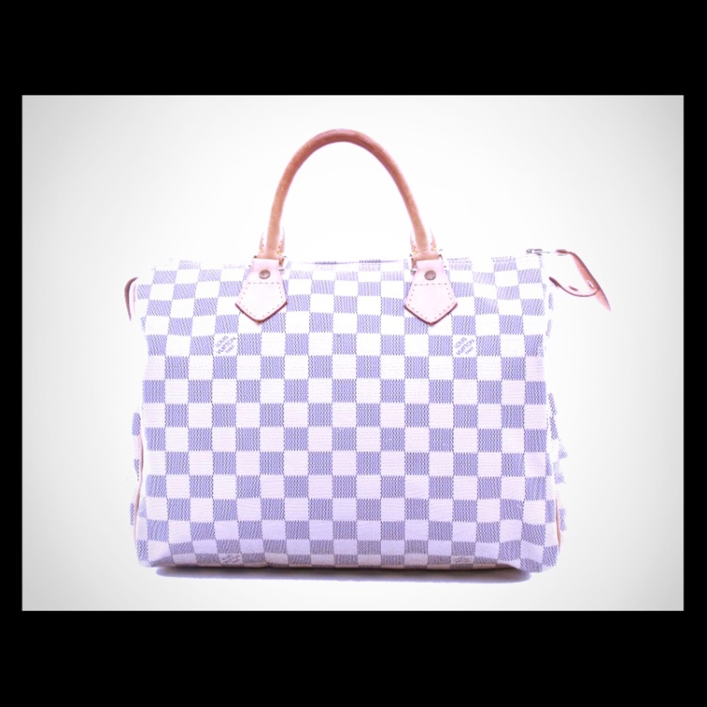 Louis Vuitton speedy 30 damier azur